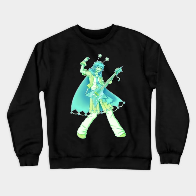 Magical Boy Hoku the Alien (Without BG) Crewneck Sweatshirt by Tiff Illustration